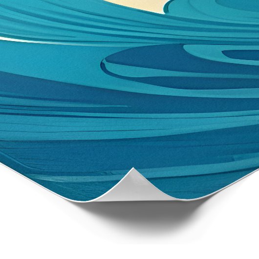 Een jonge Vietnamese vrouw Poster (Hoek)