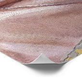 Een jongedame met haar foto van Vittorio Corcos Poster (Hoek)