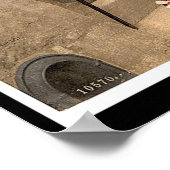 Een jongeman van de wacht (Beefeater), Londen, Eng Poster (Hoek)