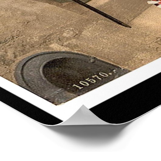 Een jongeman van de wacht (Beefeater), Londen, Eng Poster (Hoek)