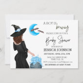 Een jongen breekt heks Waterverf Kaart (Voorkant)