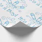 Een jongen cadeaupapier (Hoek)