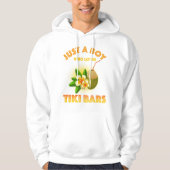 Een jongen die houdt van Tiki Bars Hoodie (Voorkant)