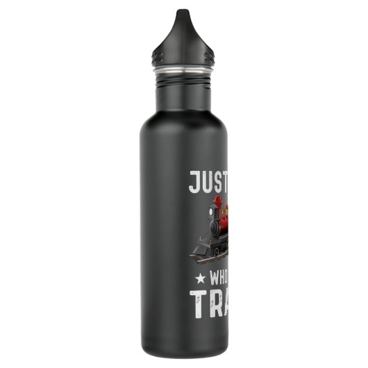 Een jongen die van deze jongen houdt... waterfles (Links)