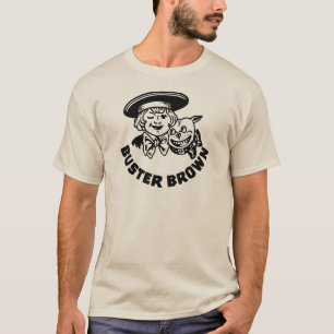 Een jongen en zijn hond Logo T-Shirt