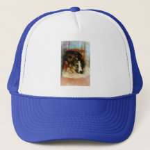 Een jongen genaamd Trip Trucker Hat