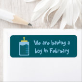 Een jongen in februari stickers van dalDesignNZ (Insitu)