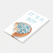 .een jongen is geboren post-it® notes (Schuin)
