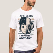 Een jongen liefde verenigt t-shirt (Voorkant)