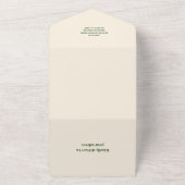 Een jongen onder het Zee Baby shower All In One Uitnodiging (Buitenkant)