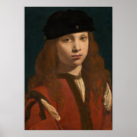 Een Jongere - Giovanni Boltraffio Fijne Kunstposte