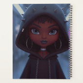 Een jongere meisjes dagelijkse avonturenplanner planner (Achterkant)