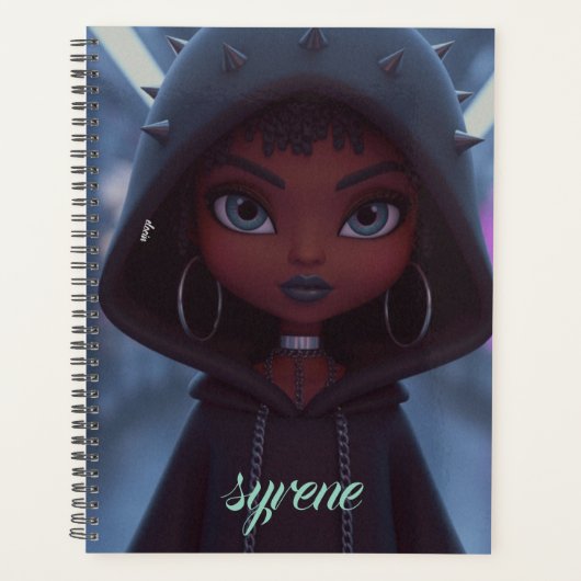 Een jongere meisjes dagelijkse avonturenplanner planner (Voorkant)