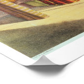 Een Joods huwelijk, gegraveerd door Charles Parson Poster (Hoek)