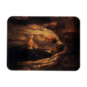 Een joods huwelijk van Jozef Israels - Circa 1903 Magneet (Horizontaal)