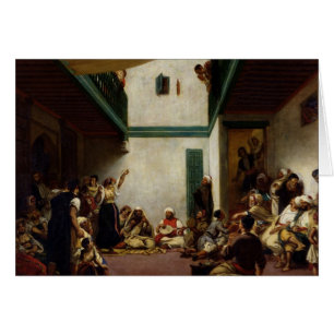 Een joodse bruiloft in Marokko, 1841