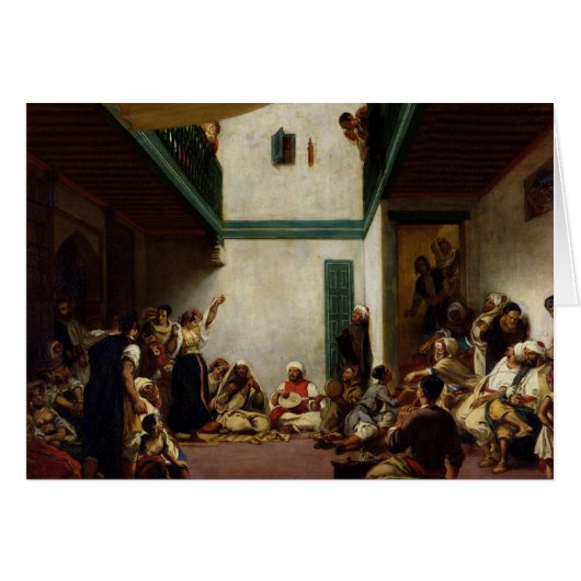 Een joodse bruiloft in Marokko, 1841 (Voorkant Horizontaal)