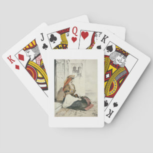 Een joodse vrouw uit Gibraltar, van 'Schetsen van  Pokerkaarten