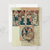 Een Joodse wetenschapper presenteert Briefkaart (Voorkant / Achterkant)