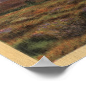 Een Joshua-palm in Bloom in de Californische woest Poster (Hoek)