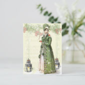 Een Joyous Geïnspireerde Noel - Jane Austen Feestdagenkaart (Staand voorkant)