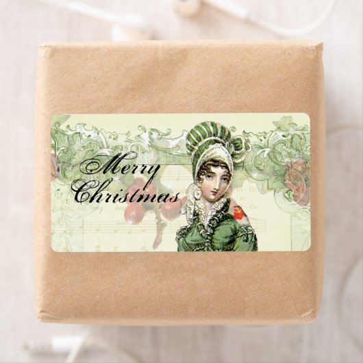 Een joyous Noel Etiket (Insitu)