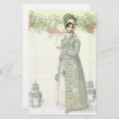 Een joyous Noel - Jane Austen geïnspireerd Briefpapier (Voorkant / Achterkant)