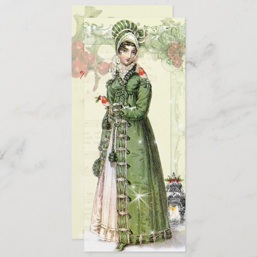 Een joyous Noel Kaart (Voorkant / Achterkant)