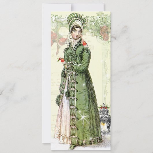 Een joyous Noel Kaart (Voorkant)