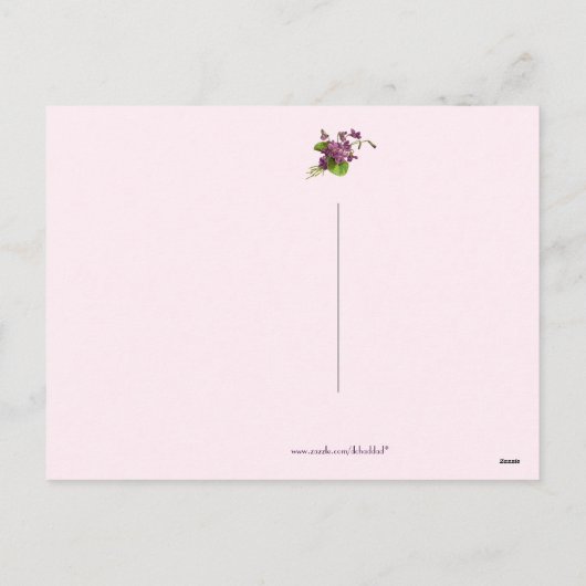 Een joyous Pasen Feestdagenkaart (Achterkant)