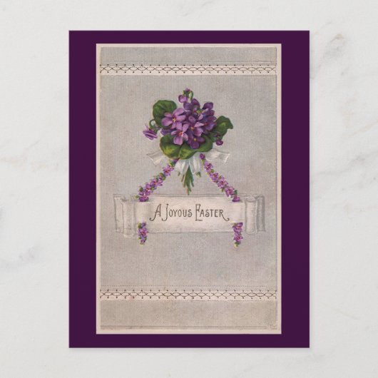 Een joyous Pasen Feestdagenkaart (Voorkant)