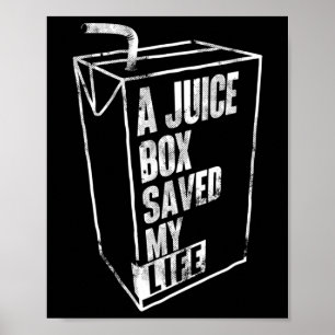 Een Juice Box bewaarde mijn leven suikerziekte Awa Poster
