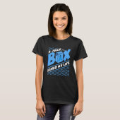 Een Juice Box bewaarde mijn levensdiabetes Dm Blue T-shirt (Voorkant volledig)