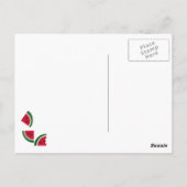 Een Juicy Summer Picnic Briefkaart (Achterkant)