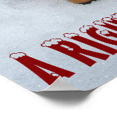 EEN JUISTE JOLLY OUD ELF POSTER (Hoek)