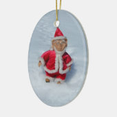 EEN JUISTE JOLLY OUDE ELF! KERAMISCH ORNAMENT (Links)