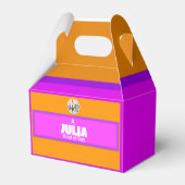 Een Julia Kind Of Day Print met Joe's Wick Logo Bedankdoosjes (Achterkant)