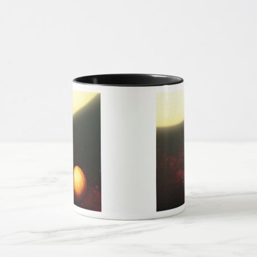 Een Jupiter-achtige planeet Mok (Midden)