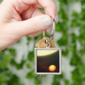 Een Jupiter-achtige planeet Sleutelhanger (Hand)