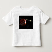 Een Jupiter-massaplaneet rond de nabijgelegen ster Kinder Shirts (Voorkant)