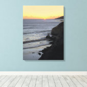 Een juweel op de horizon canvas afdruk (Insitu (Houten vloer))