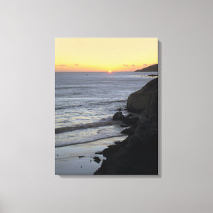 Een juweel op de horizon canvas afdruk