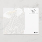 Een kaal Portret van de Familie van Eagle Briefkaart (Achterkant)