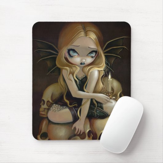"Een kaars in het donker" Mousepad Muismat (Met muis)