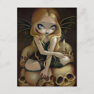 "Een kaars in het donkere Briefkaart" Briefkaart