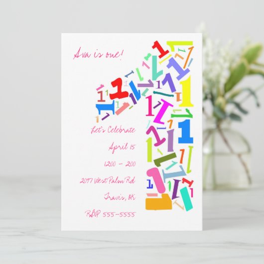 Eén! Kaart (Staand voorkant)