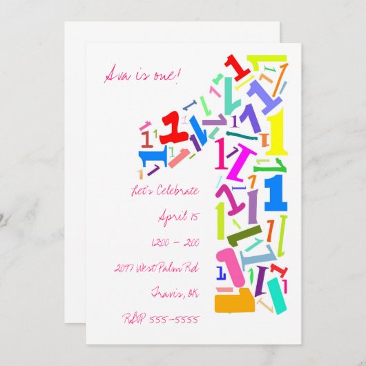 Eén! Kaart (Voorkant / Achterkant)