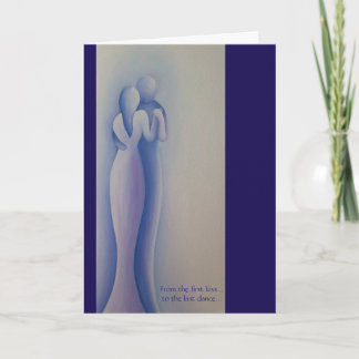 Een Kaart die zegt: "Ik hou van je"