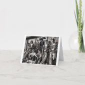 Een kaart met een alien erop (Voorkant)