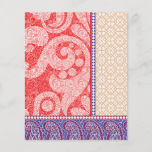 Een kaart met een rood hart erop